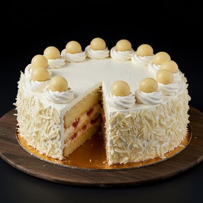 White Forest Cake